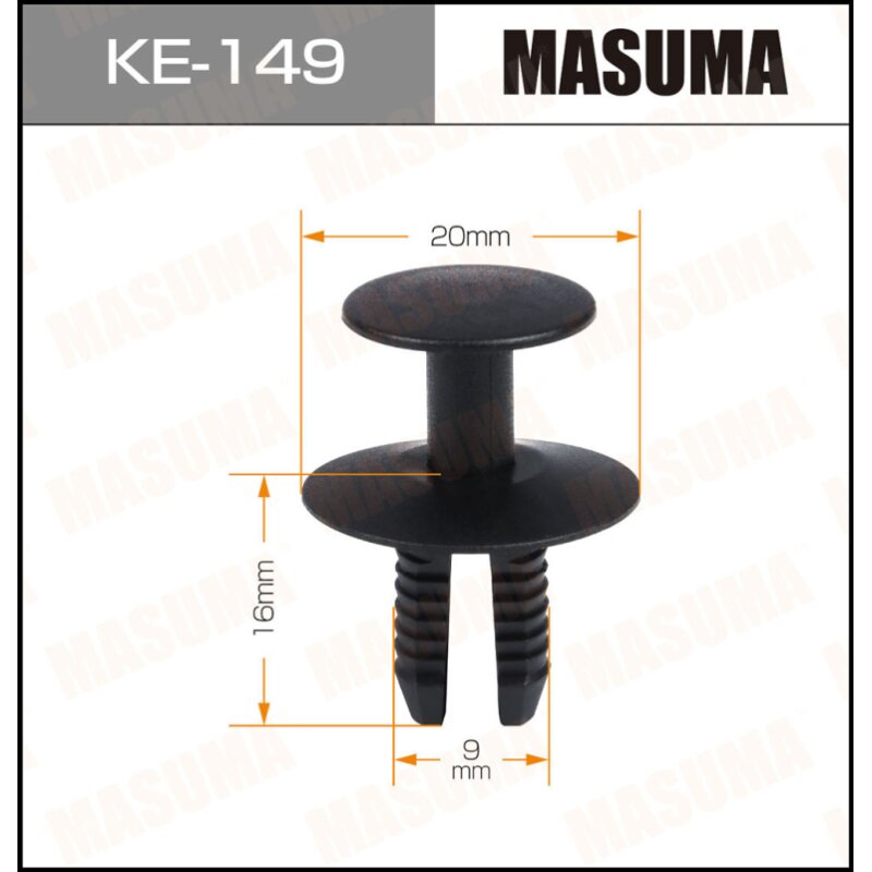 

Клипса крепежная MASUMA KE-149 (OEM 51471911992