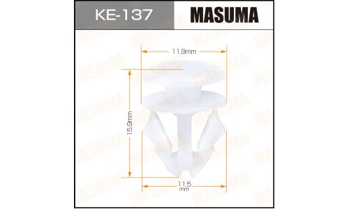 Клипса крепежная Masuma KE-137 (OEM 191853585A)
