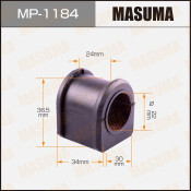 Втулка стабилизатора Masuma, арт. MP-1184