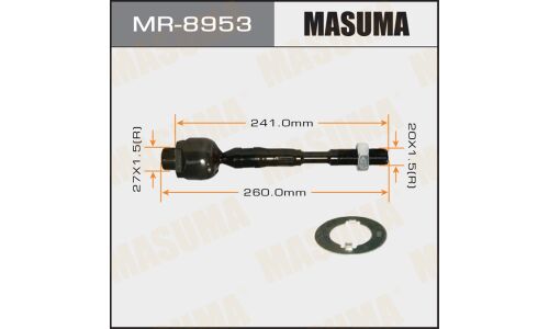 Тяга рулевая Masuma, для Nissan Patrol, арт. MR-8953