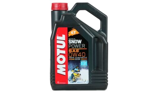 Масло для снегоходов MOTUL Snowpower 0W40 синтетическое, 4-х тактное 4л