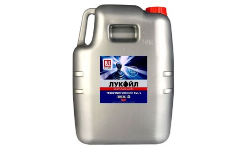 Масло трансмиссионное Лукойл ТМ-5 80w90 API GL-5, минеральное, для МКПП и дифференциалов, 50л