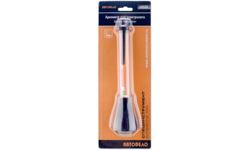 Ареометр для электролита Автодело, 1.1–1.3г/см³, арт. АД-40599