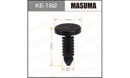 Клипса крепежная Masuma KE-182 (OEM 20413107, 388246S, 4006516)