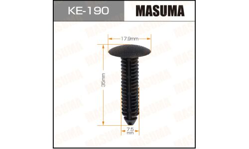 Клипса крепежная Masuma KE-190 (OEM W709002SAA)