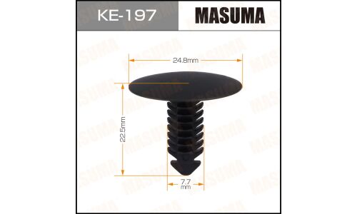 Клипса крепежная Masuma KE-197 (OEM 388904S, 4381395, 6501086)