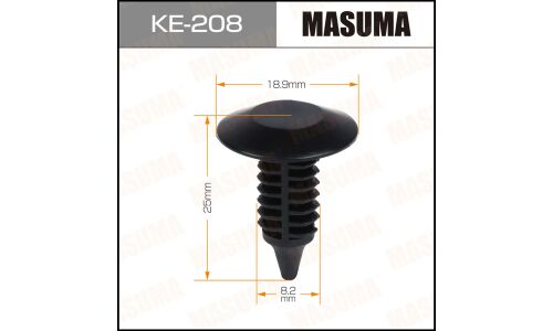 Клипса крепежная Masuma KE-208 (OEM 21094146, 6501301)