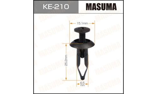 Клипса крепежная Masuma KE-210 (OEM 6341859, 6502871, N803946S)