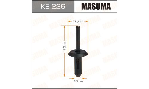 Клипса крепежная Masuma KE-226 (OEM 175853577A, 20433026)