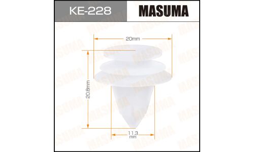 Клипса крепежная Masuma KE-228 (OEM 6505292AA)
