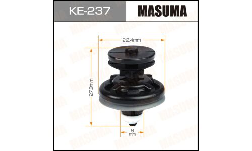 Клипса крепёжная обшивки салона Masuma, для Audi, Skoda, Volkswagen, арт. KE-237