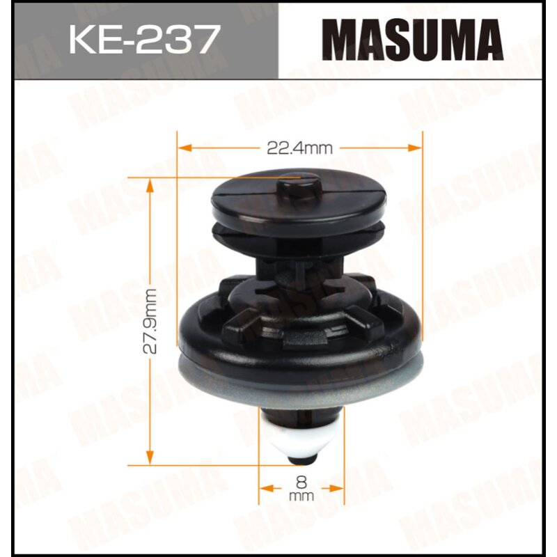 

Клипса крепежная MASUMA KE-237 (OEM 6Q0868243)