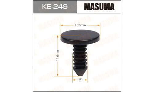 Клипса крепёжная решетки радиатора Masuma, для Opel, арт. KE-249