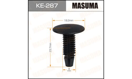 Клипса крепёжная крепления стекла задней двери Masuma, для Toyota, арт. KE-287