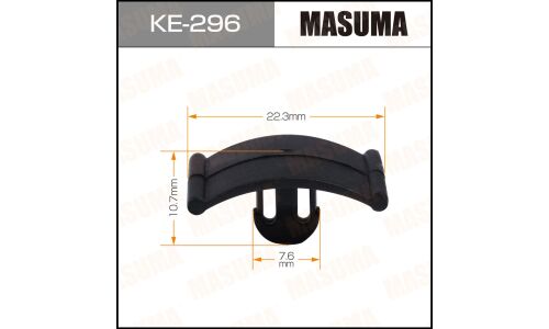 Клипса крепёжная шумоизоляции капота Masuma, для Opel, арт. KE-296