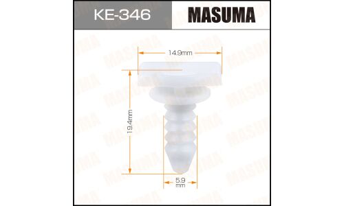 Клипса крепежная Masuma KE-346 (OEM 191853577A)