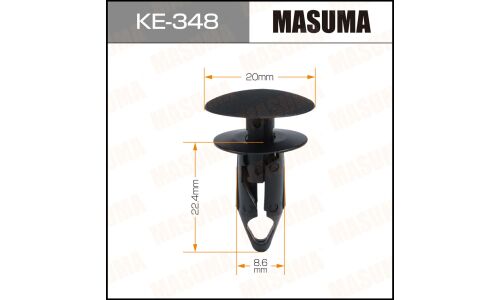 Клипса крепежная Masuma KE-348 (OEM 15153415)