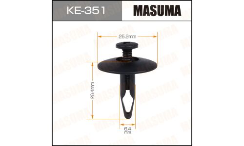 Клипса крепежная Masuma KE-351 (OEM N804837S)