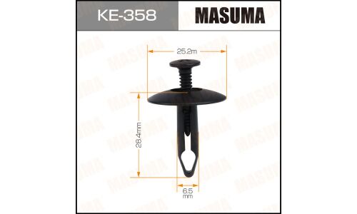 Клипса крепежная Masuma KE-358 (OEM 25663903)