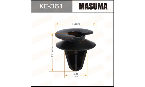 Клипса крепёжная обшивки салона Masuma, для Opel, арт. KE-361