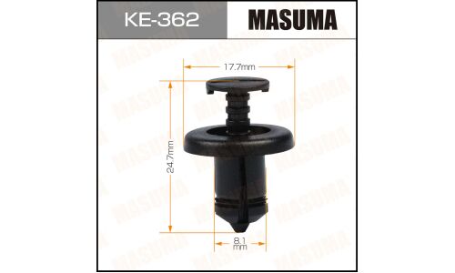 Клипса крепёжная деталей кузова Masuma, для Nissan, арт. KE-362
