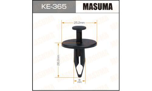 Клипса крепёжная подкрылок Masuma, для Ford, арт. KE-365