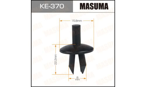 Клипса крепежная Masuma KE-370 (OEM 383142S)