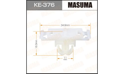 Клипса крепежная Masuma KE-376 (OEM 4A0853825)