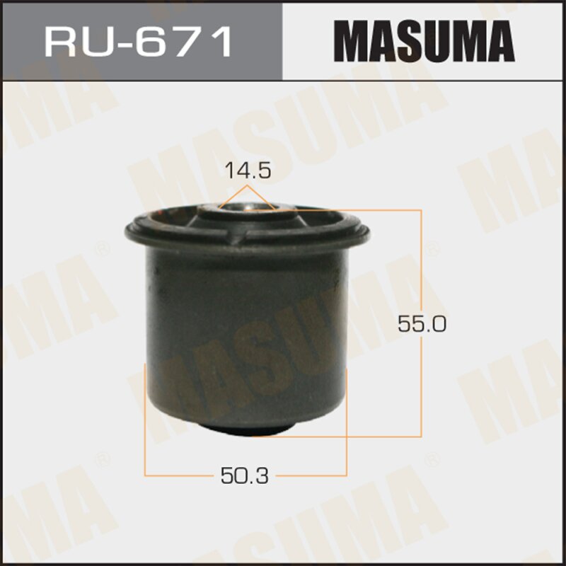 

Сайлентблок MASUMA PATROL/ Y62 front up