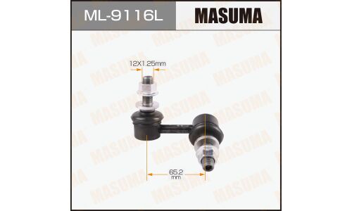 Стойка стабилизатора (линк) Masuma, левая, арт. ML-9116L