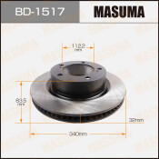 Тормозной диск Masuma передний, арт. BD-1517 Тормозной диск Masuma передний, арт. BD-1517