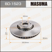 Тормозной диск Masuma передний, арт. BD-1523 Тормозной диск Masuma передний, арт. BD-1523