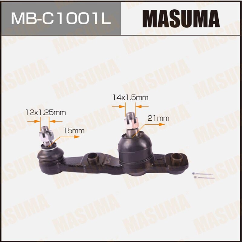 

Шаровая опора MASUMA front low MARK X, CROWN/ GRX12#, GRS18# LH