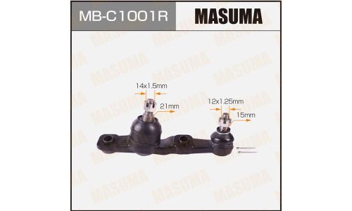 Опора шаровая Masuma, правая, арт. MB-C1001R