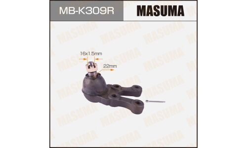 Опора шаровая Masuma, передняя, нижняя, арт. MB-K309R