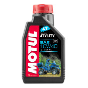 Масло для квадроциклов MOTUL ATV UTV 4T 10w40 минеральное, API SL, JASO MA1, 4-тактное, 1л, арт. 105878