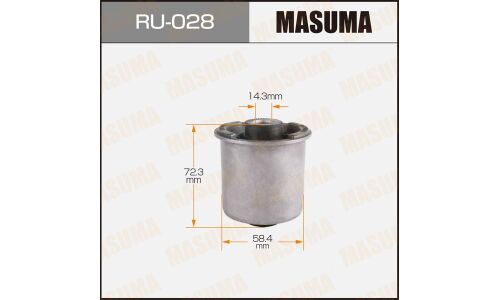 Сайлентблок Masuma, арт. RU-028