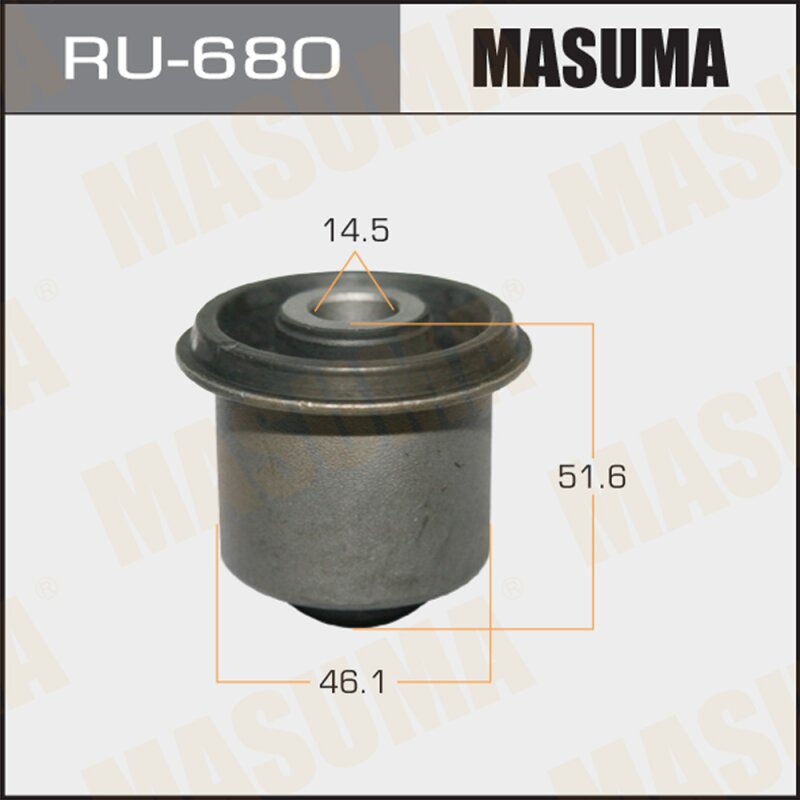 

Отбойник MASUMA L200/ KA4T PAJERO/MONTERO front up