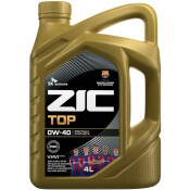 Масло моторное ZIC TOP 0w40, синтетическое, API SP, ACEA A3/B4, универсальное, 4л, арт. 162611 Масло моторное ZIC TOP 0w40, синтетическое, API SP, ACEA A3/B4, универсальное, 4л, арт. 162611