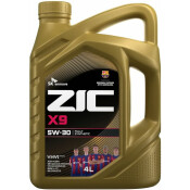 Масло моторное ZIC X9 5w30, синтетическое, API SL, ACEA A3/B3/B4, универсальное, 4л, арт. 162614 Масло моторное ZIC X9 5w30, синтетическое, API SL, ACEA A3/B3/B4, универсальное, 4л, арт. 162614