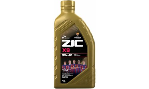 Масло моторное ZIC X9 5w40, синтетическое, API SP, ACEA A3/B3/B4, универсальное, 1л, арт. 132000/132613