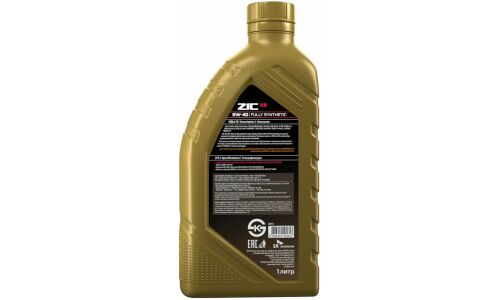 Масло моторное ZIC X9 5w40, синтетическое, API SP, ACEA A3/B3/B4, универсальное, 1л, арт. 132000/132613