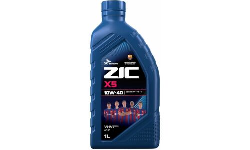 Масло моторное ZIC X5 10w40, полусинтетическое, API SP, для бензинового двигателя, 1л, арт. 132622