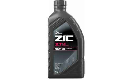Масло моторное ZIC X7 LS 10w30, синтетическое, API SN, ACEA C3, универсальное, 1л, арт. 132649