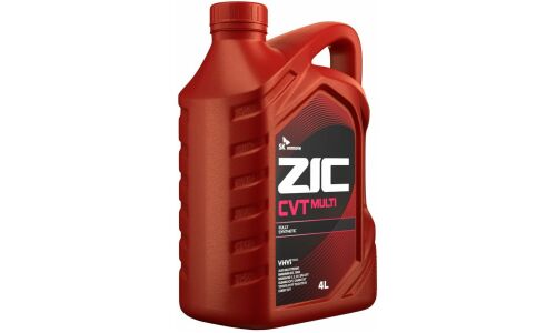 Масло трансмиссионное ZIC CVT Multi, синтетическое, универсальное, для вариаторов, 4л, арт. 162631