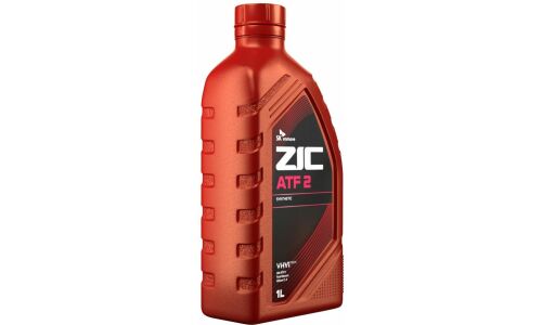 Масло трансмиссионное ZIC ATF 2, синтетическое, GM Dexron II, для АКПП и ГУР, 1л, арт. 132623