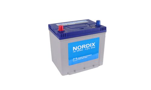 Аккумулятор Nordix 95D23R, 75Ач, CCA 650А, необслуживаемый
