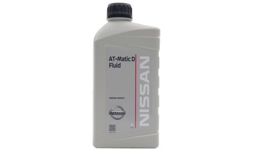 Масло трансмиссионное Nissan AT-MATIC D Fluid синтетическое, 1л, арт. KE908-99931