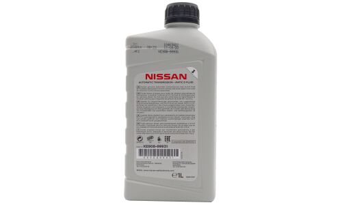 Масло трансмиссионное Nissan AT-MATIC D Fluid синтетическое, 1л, арт. KE908-99931