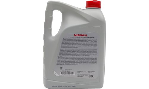 Масло моторное Nissan 5w30 синтетическое, API SL/CF, ACEA A5/B5, универсальное, 5л, арт. KE900-99943